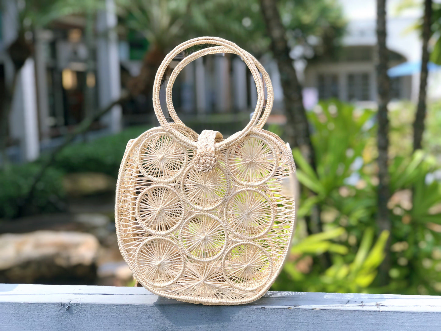 Handmade Artisan Rounded Clutch Bag
