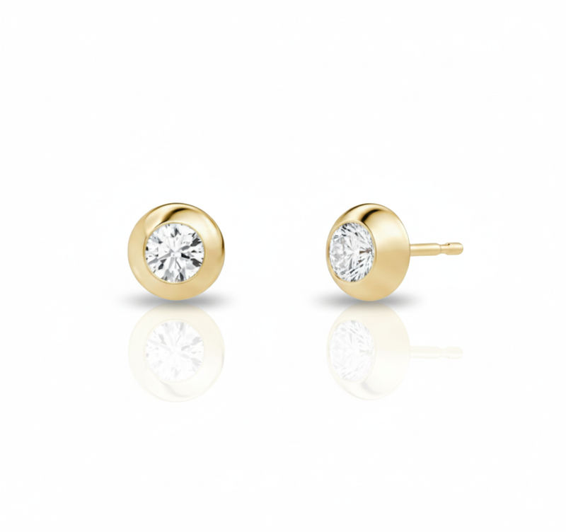 Solea Bezel Studs