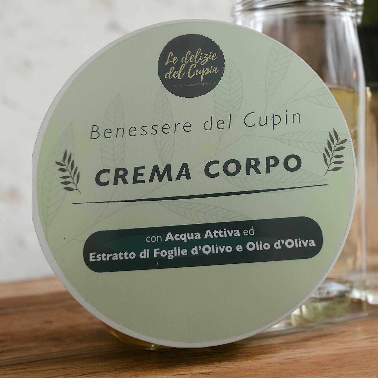 Body Cream with Olive Leaf Extract