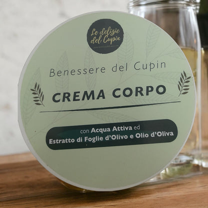 Body Cream with Olive Leaf Extract